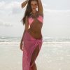 Bananhot 2024 Collection | Midi Net Sarong - Pink Cream