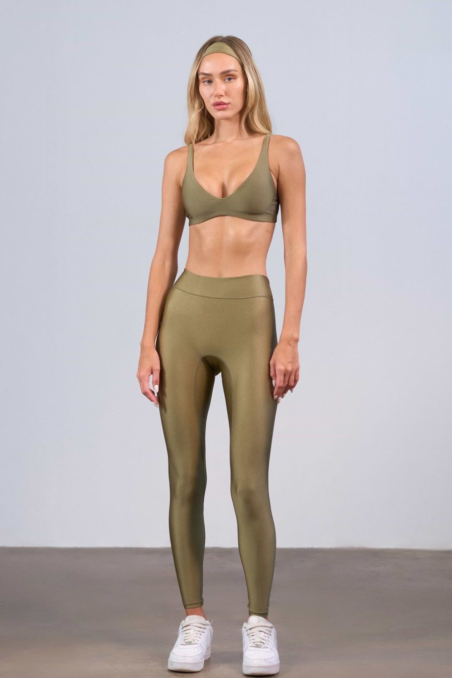 Bananhot Activewear | Ares Olive Green - Legging