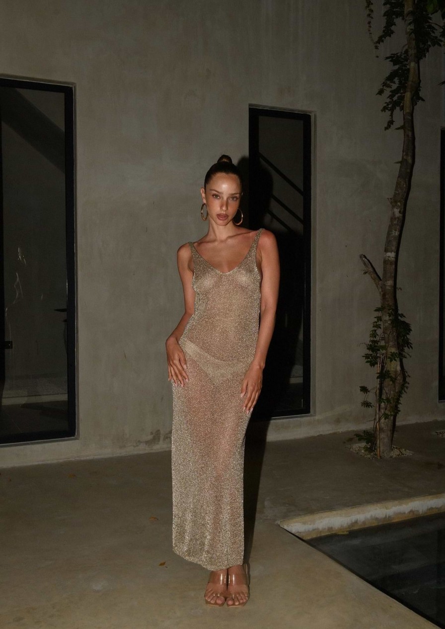 Bananhot Dresses | Metallic Gold - Dress