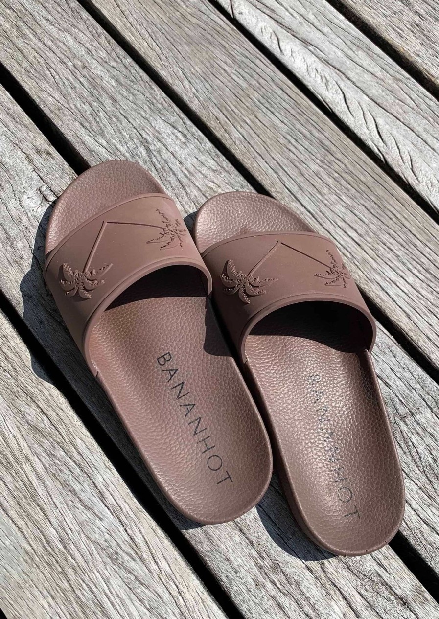 Bananhot Slides | Slides - Dark Brown