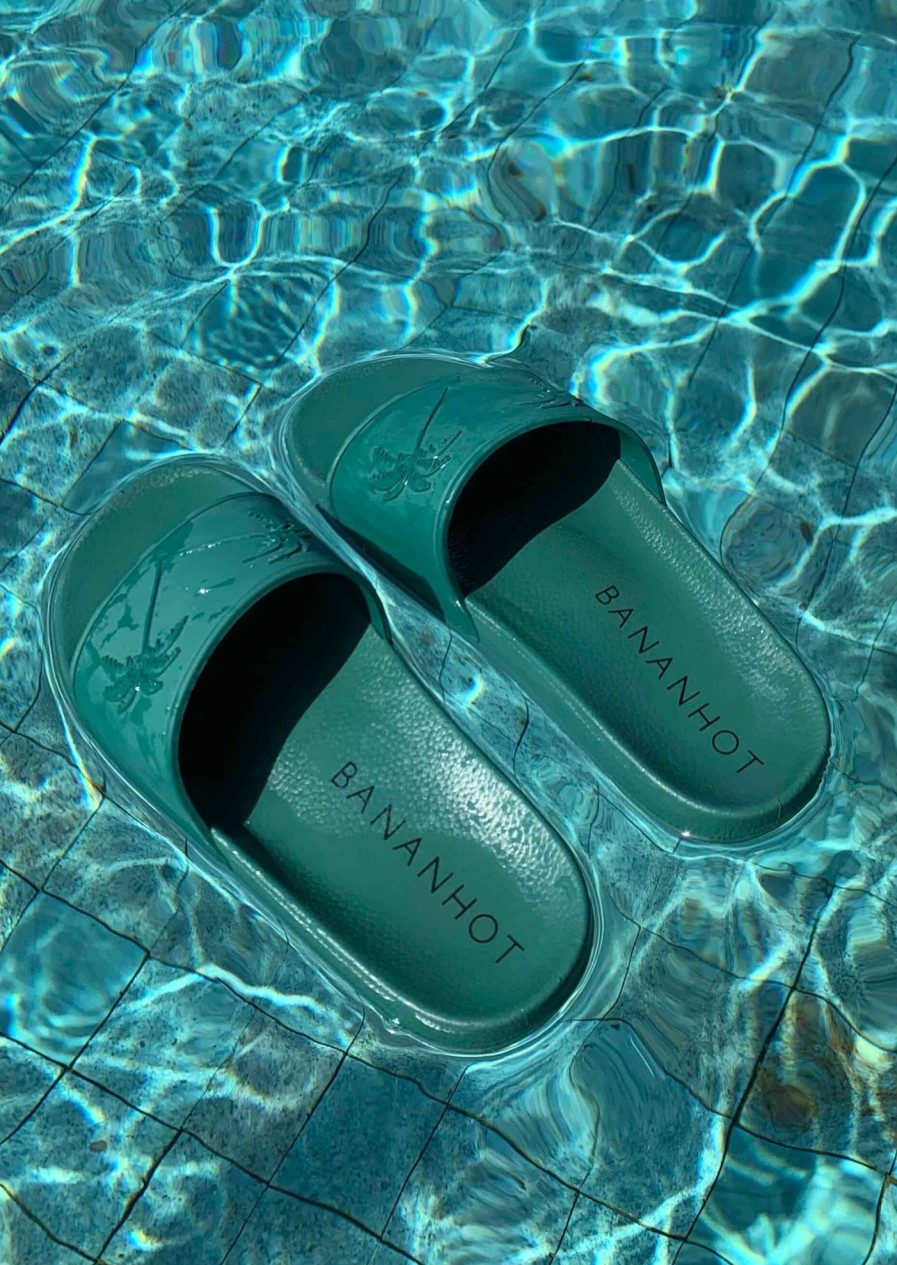 Bananhot Slides | Slides - Dark Green