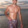 Bananhot B&Man | Man Swim Short - Purple Paisley