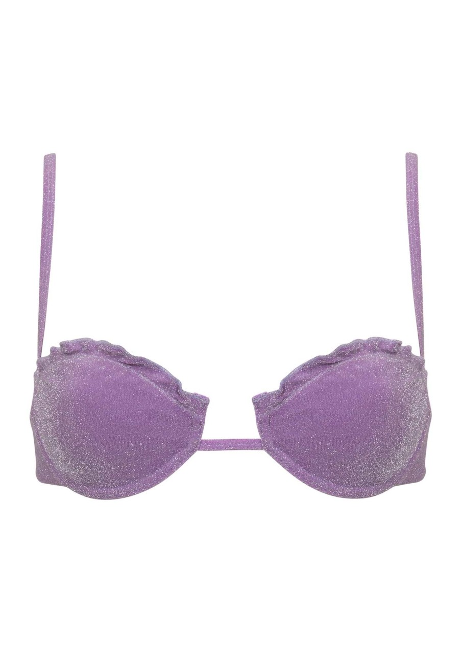 Bananhot 2023 Collection | Emelie Purple Lurex - Top