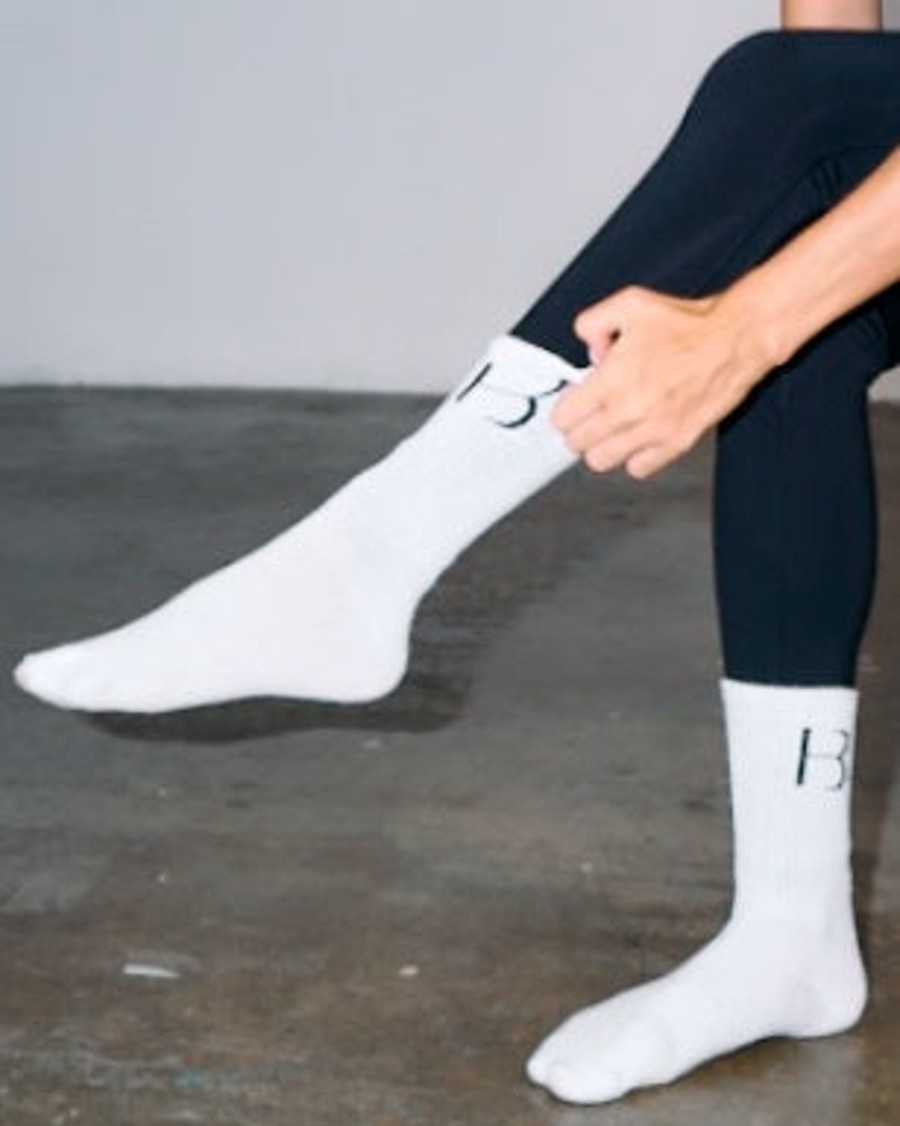 Bananhot Activewear | Uni White And Black - Socks