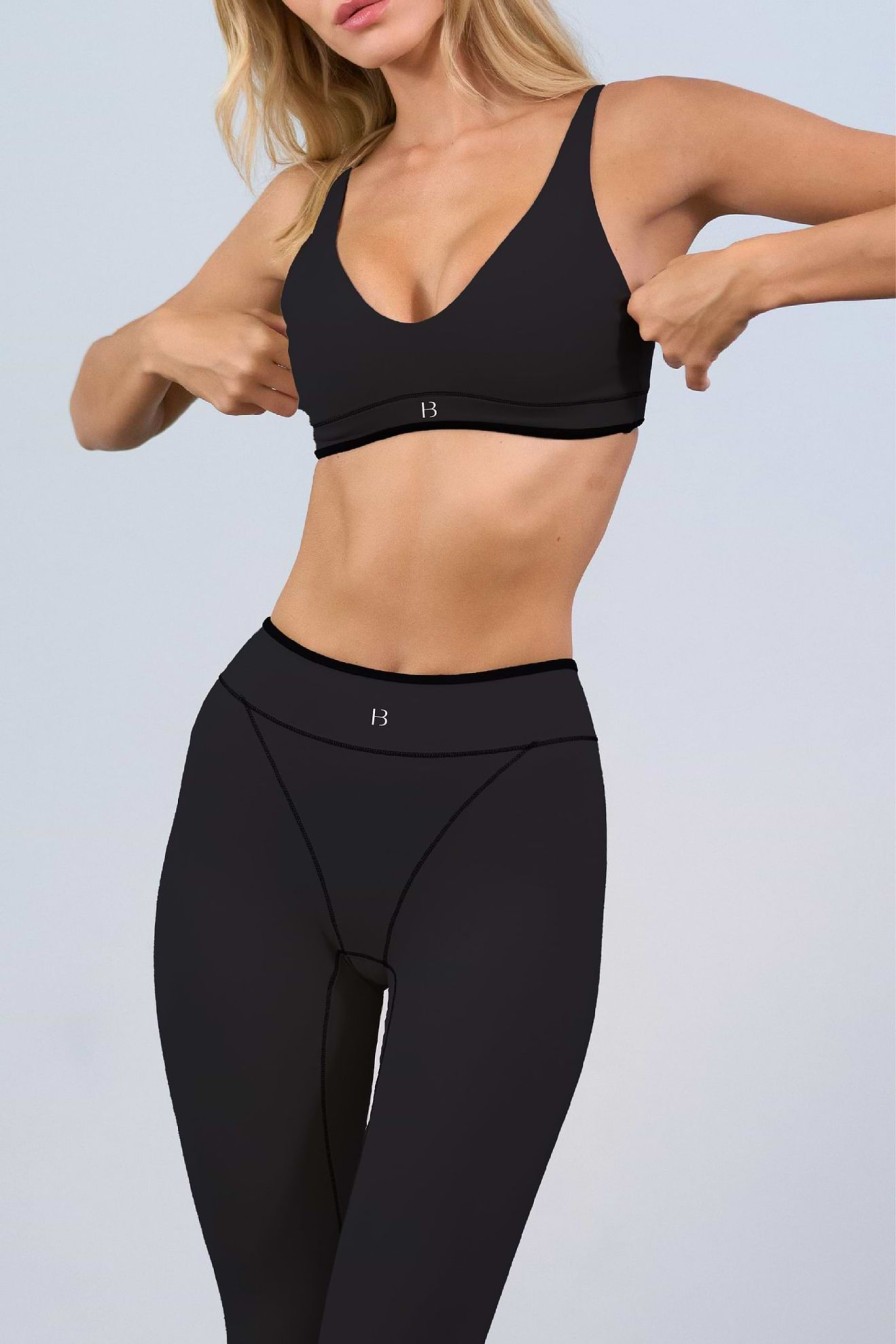 Bananhot Activewear | Cassandra Black - Legging