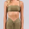 Bananhot Tops | Anya Olive Green - Top