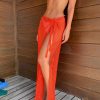 Bananhot Sarongs | Midi Net Sarong - Red Fire