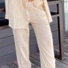 Bananhot Pants | Sandy Linen Beige - Pants