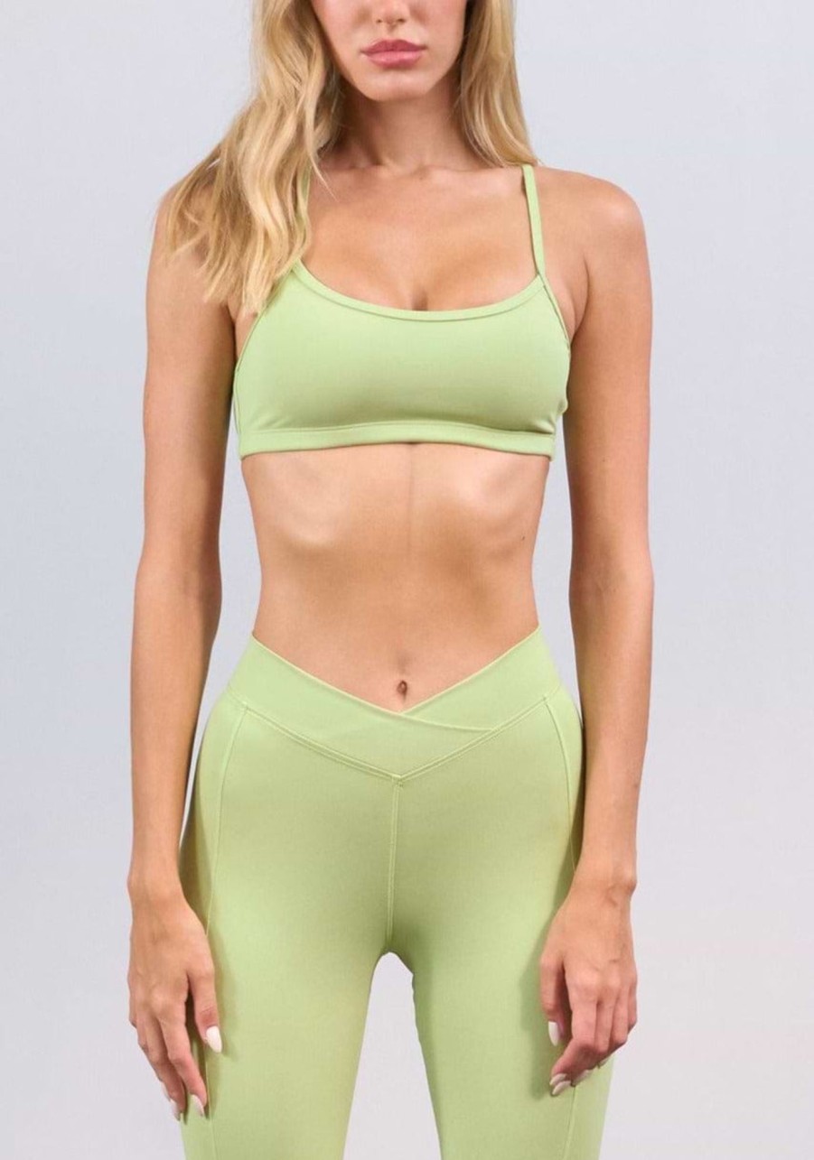 Bananhot Activewear | Mela Green Tea - Top